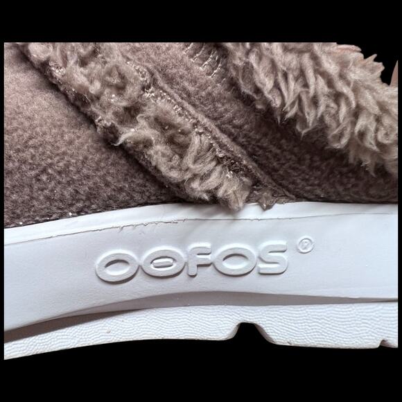 OOFOS OOcoozie Women's Size 9 Low Recovery Chocolate Mule Shoe Slip On Clog - Picture 11 of 13
